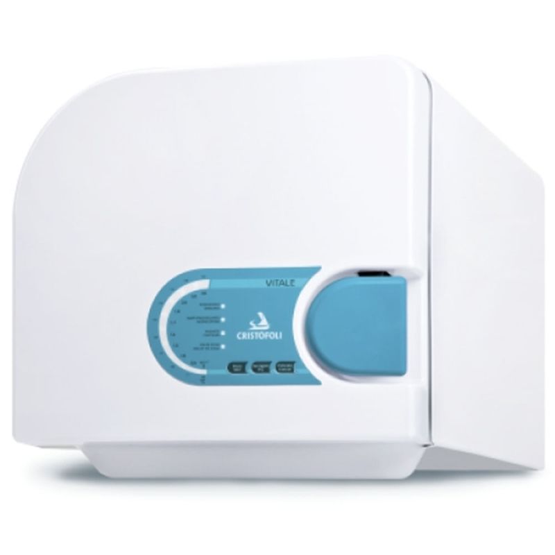 Autoclave-Horizontal-de-Inox---Cristofoli---Vitale-12-litros-Center-Medical