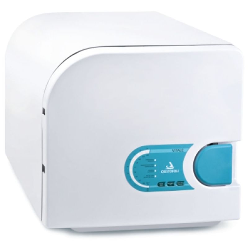 Autoclave-Horizontal-de-Inox---Cristofoli---Vitale-12-litros-Center-Medical