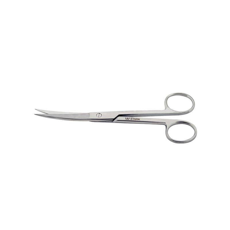 Tesoura-Cirurgica-F-F-Curva-15cm-Center-Medical