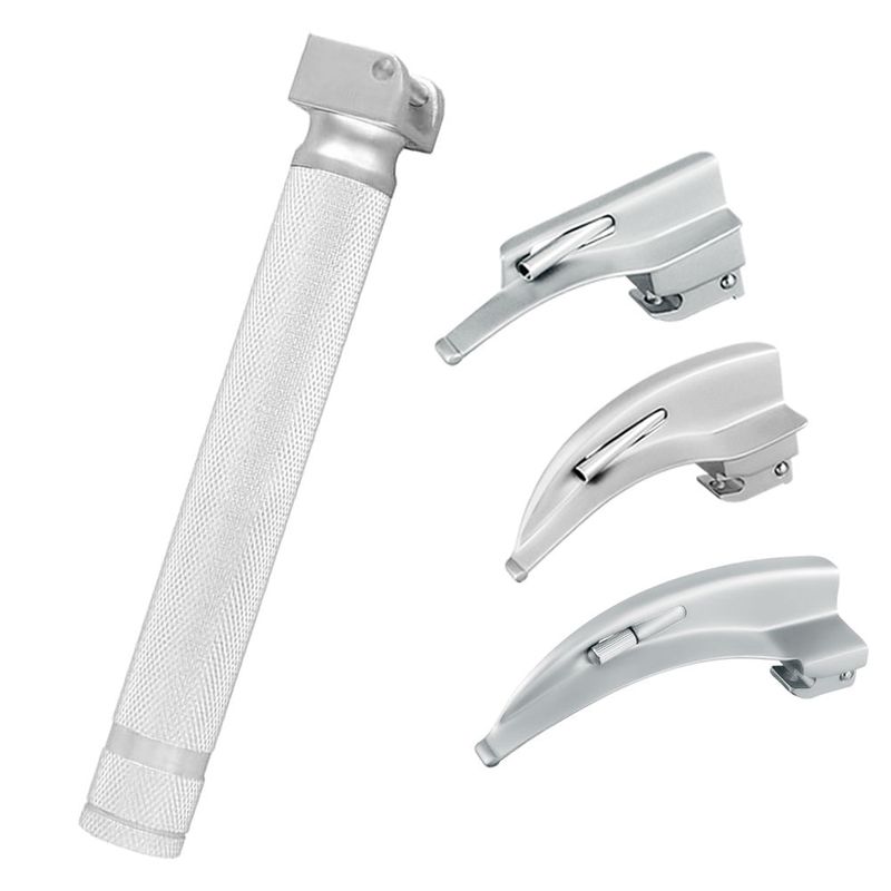 Kit-Laringoscopio-Convencional---MD---Lamina-Curva-Pediatrico-Center-Medical