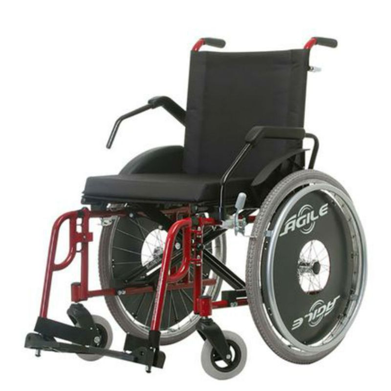 Cadeira-de-Rodas-em-Aluminio---Ortopedia-Jaguaribe---Agile-Fat---Vinho---50cm-Center-Medical