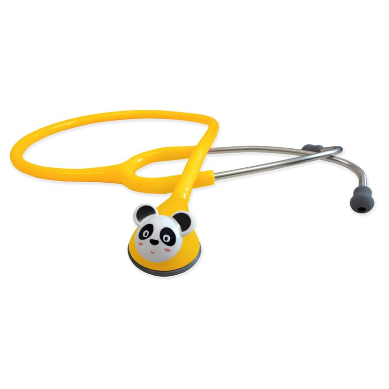 Estetoscopio-Pediatrico---Spirit---Master-Lite-Fun-Animal-Amarelo-Center-Medical