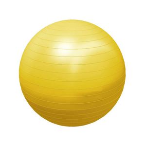 Bola Suiça p/ Ginástica e Pilates - Supermedy - Tamanho 55cm Amarelo