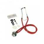 Estetoscopio-Rappaport---Supermedy---Vermelho-Cor-Vermelho-Tensao-Unica-Center-Medical