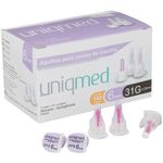 Agulhas-p--Caneta-de-Insulina---Uniqmed--31g-6mm-100un-Center-Medical