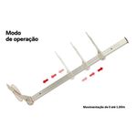Infantometro-Horizontal-Portatil---Balmak---INF-100P-Center-Medical