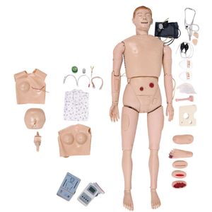 Manequim Bissexual Simulador para Treino de Enfermagem e RCP
