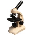 Microscopio-Biologico-Monocular---Opton---Aumento-de-70x-a-400x-Center-Medical