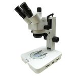 Microscopio-Estereoscopico-Trinocular-Zoom-1X-4X-Aumento-10x-a-160x-Iluminacao-Transmitida-e-Refletida-a-LED-Center-Medical