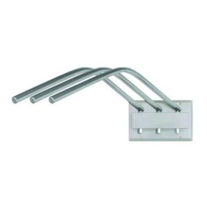 Porta Avental De Parede 4 Cabides - Apoio em Aço Inox