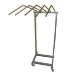 Porta-Avental-Movel-c--Rodizio---5-Cabides-Aco-Inox-Center-Medical