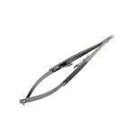Porta-Agulha-Castroviejo-Reto-com-Trava-14cm-Center-Medical