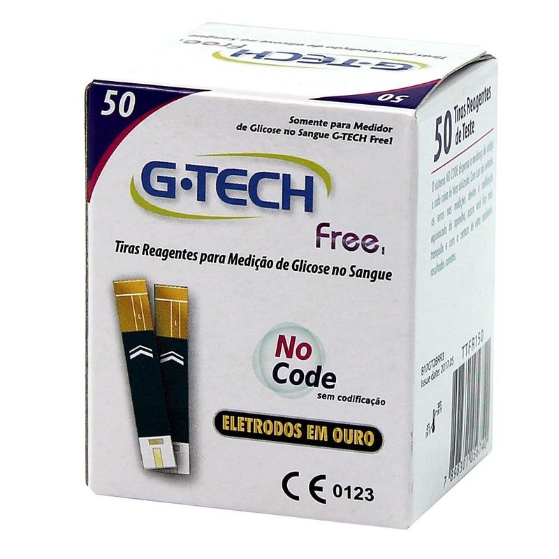 Tiras-Reagentes---G-Tech---Free1---50-Unidades-Center-Medical