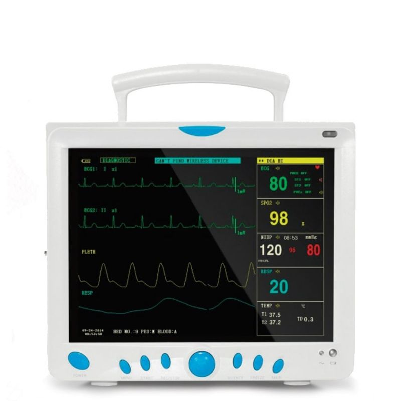 Monitor-Multiparametrico---Contec---CMS9000-Center-Medical