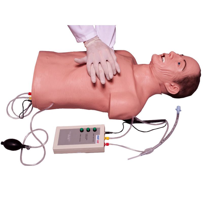Simulador-Torso-Geriatrico-para-Treino-de-RCP-e-Intubacao-Center-Medical