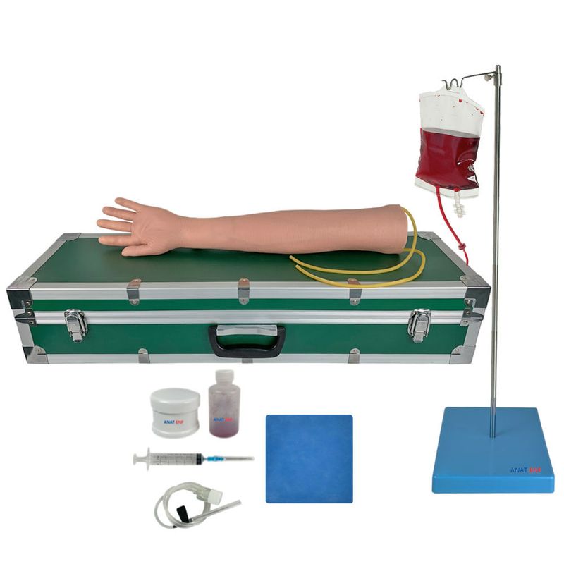 Braco-para-Treino-de-Injecao-Idoso-Center-Medical
