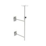 Suporte-de-Soro-e-Bomba-de-Infusao-em-Aco-Inox-Fixacao-na-Parede---CM-0017-HO-Center-Medical