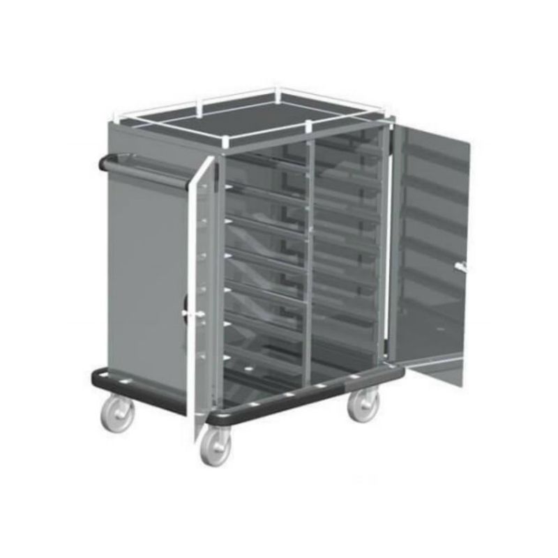 Carro-para-Transporte-de-Bandejas-de-Refeicao---CM-0229-HO-Center-Medical