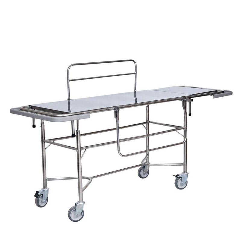 Carro-Padiola-de-5-c--Grades-Totalmente-Inox---s--Colchao-Center-Medical