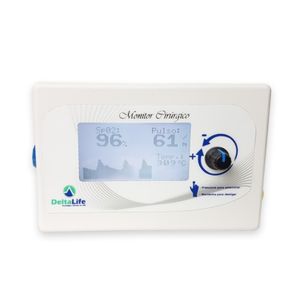 Monitor cirúrgico Veterinário com temperatura - Portátil - DL410