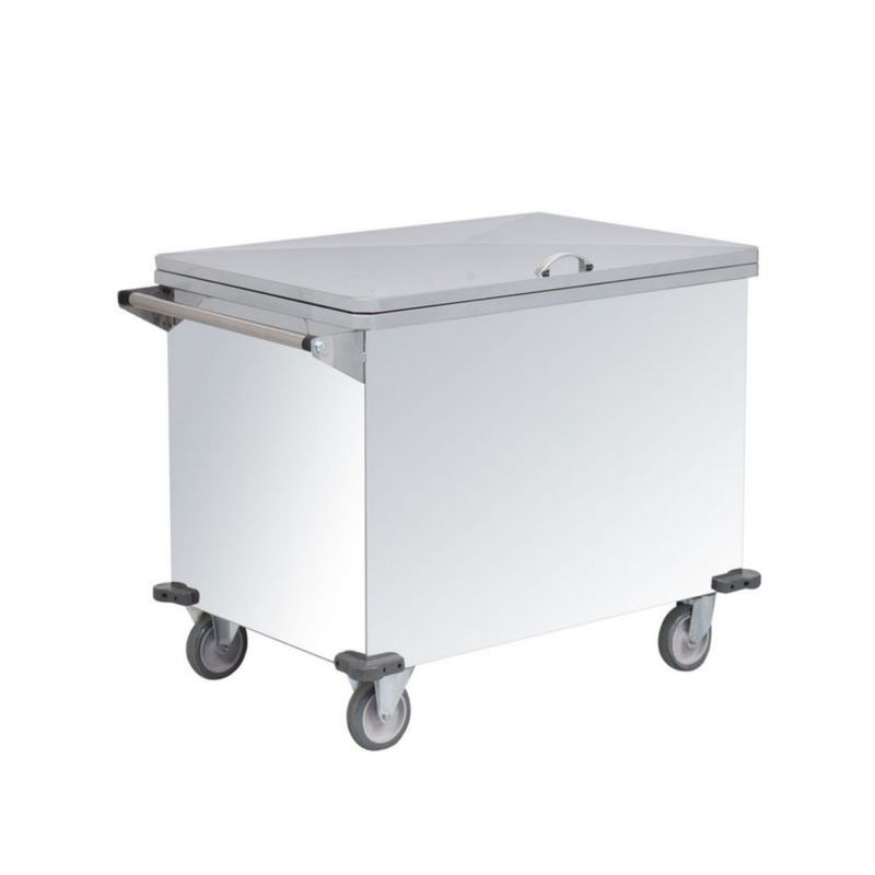 Carro-p--Transporte-de-Roupas---Inox-c--Tampa-Center-Medical