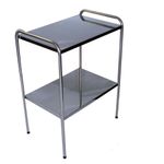 Mesa-Auxiliar-90-x-50-x-80-c--Tampo-e-Prateleira-Inox-c--Ponteiras-Center-Medical