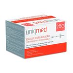 Escalpes-para-Coleta-Multipla-com-Dispositivo-de-Seguranca-25G---Uniqmed-Center-Medical