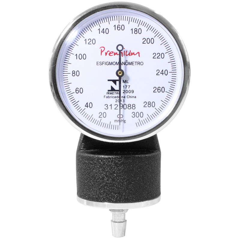 Esfigmomanometro-Aneroide-em-Nylon-com-Fecho-de-Metal---Premium-Center-Medical