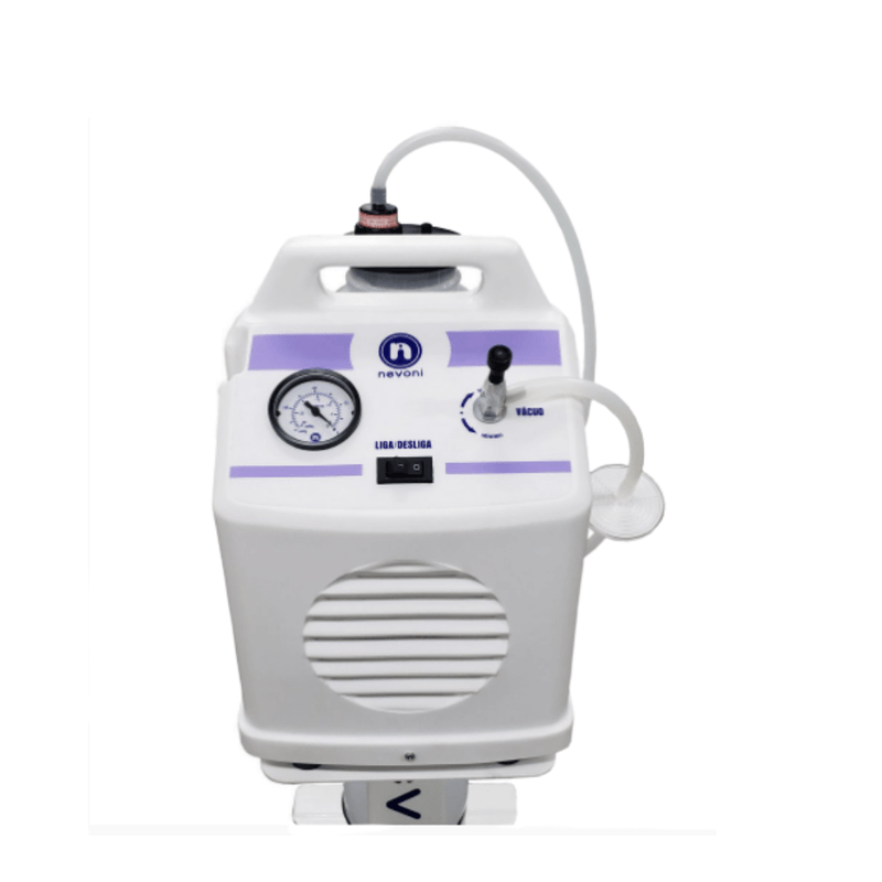 Bomba-Aspiradora-Sugador-de-Sangue-e-Secrecao-com-Pedestal---Nevoni---1001VF-PE-Center-Medical