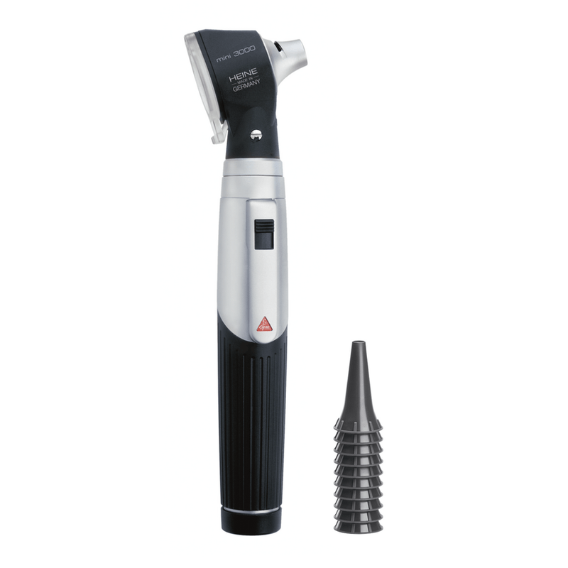 Otoscopio---Heine---Mini-3000---Preto-Center-Medical